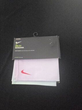 Nike Dri-FIT Running Bandana OSFM NWT Pastel Multi-Color Sweat-Wicking